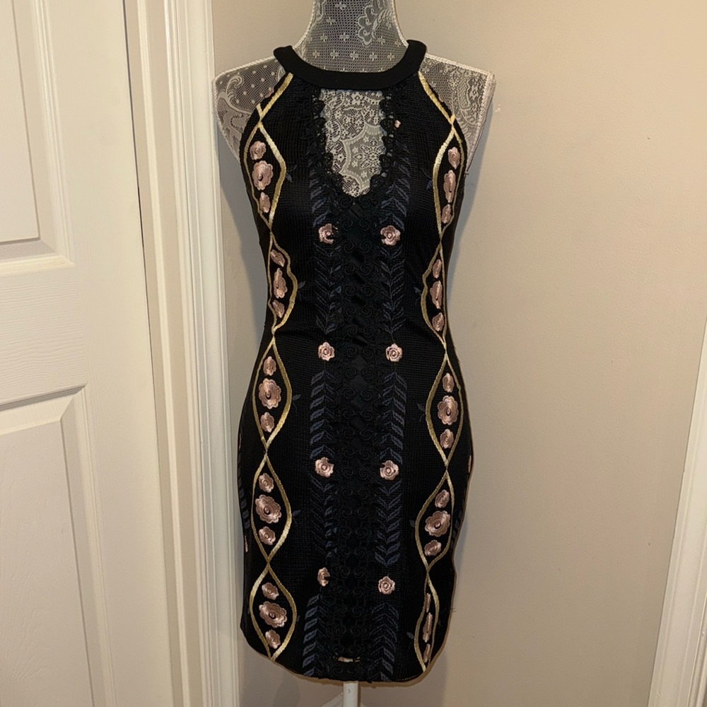Guess size 4 embroidery dress
